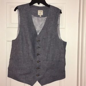 Murano, Baird McNutt Linen, Men’s Formal Vest
